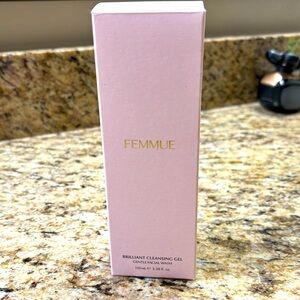 SEALED FEMMUE Brilliant Cleansing Gel Gentle Facial Wash 3.38 fl oz EXP 05/2027